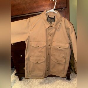 Filson Rugged Twill Cruiser in sepia, size S